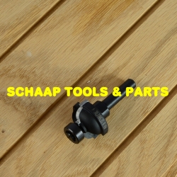 Hollijstprofielfrees R  6,3mm HW-hardmetaal schacht 8mm met geleidelager | 24773-5-30763